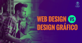 web design x design gráfico