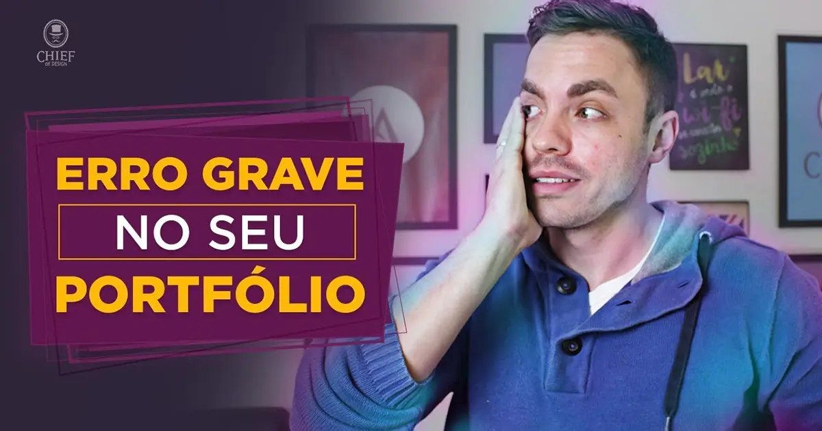 erro grave no seu portfólio